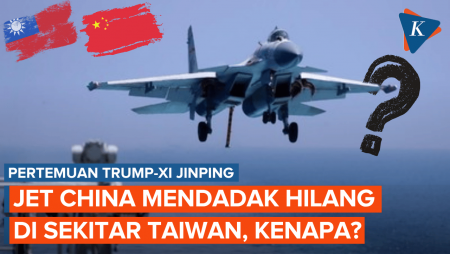 Jet China Mendadak Hilang di Sekitar Taiwan Saat Trump di Beijing, Ada Apa?
