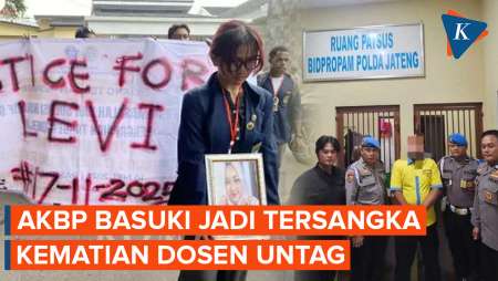 Polda Jateng Tetapkan AKBP Basuki Tersangka Kematian Dosen Untag