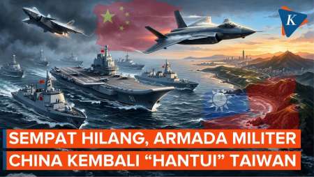 Sempat Hilang Sejak Perang Iran, Armada Militer China Kembali “Hantui” Taiwan