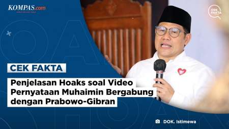 Penjelasan Hoaks soal Video Pernyataan Muhaimin Bergabung dengan Prabowo-Gibran