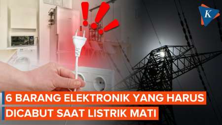6 Barang Elektronik Ini Harus Dicabut Saat Listrik Padam, Apa Saja?