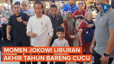 Libur Akhir Tahun, Jokowi Ajak Jan Ethes dan La Lembah Manah ke Mal Solo Paragon