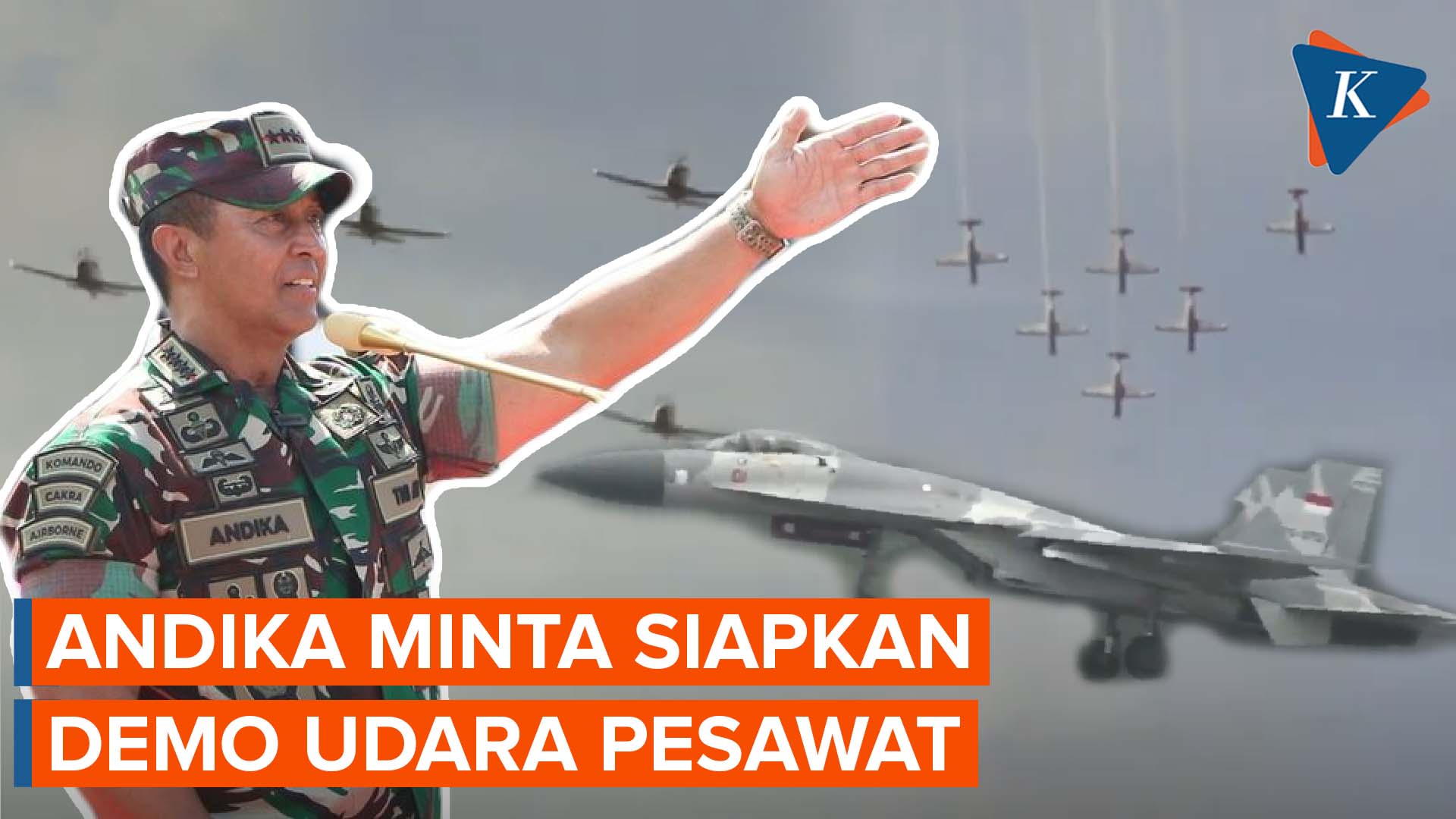 Jenderal Andika Perintahkan TNI AU Siapkan Demo Udara Pesawat di HUT Ke-77 TNI