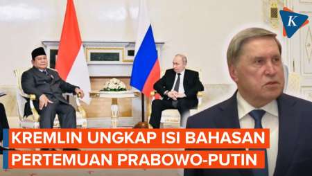 Apa Yang Dibahas Prabowo-Putin Hari Ini? Begini Bocoran Kremlin