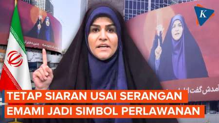 Tetap Siaran dalam Gempuran, Sahar Emami Jadi Simbol Perlawanan Iran 
