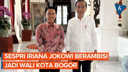 Tolak Tawaran Jadi Wakil, Sespri Ibu Negara Iriana Jokowi Hanya Mau Jadi Wali Kota Bogor