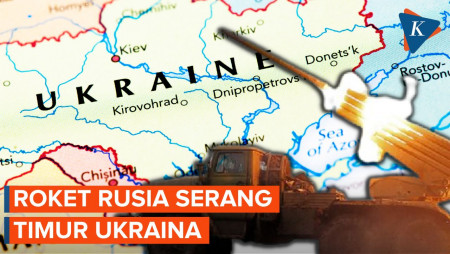 Rusia Luncurkan Roket ke Ukraina, Hancurkan Permukiman Warga