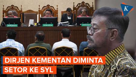 Dirjen Kementan Mengaku Diminta Rp 5-10 Juta Saat Dampingi Kunker SYL