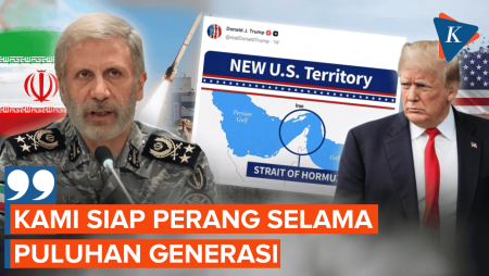 Panglima AD Iran: Kami Siap Perang Selama Puluhan Generasi!
