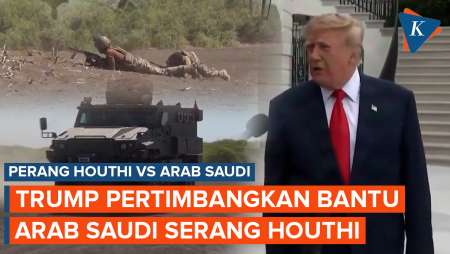 Trump Pertimbangkan Ikut Balas Houthi Usai Serangan Di Bandara Riyadh Arab Saudi