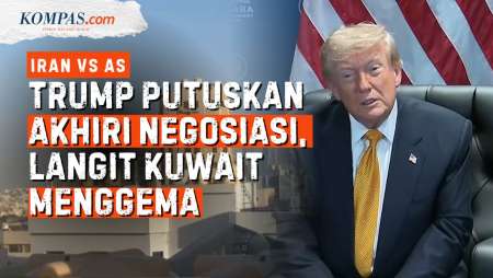 Trump Sebut Negosiasi Dengan Iran Berakhir, Sirene Kuwait Meraung-raung, Teheran Beri Balasan