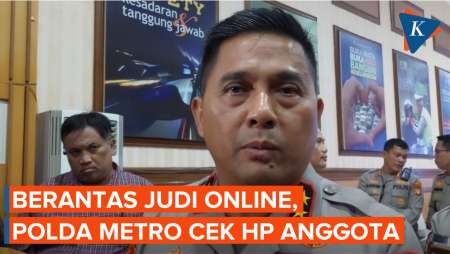 Berantas Judi Online, Polda Metro Akan Cek Rutin HP Semua Anggota