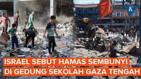 Dalam 8 Hari Israel Telah Serang 5 Sekolah di Gaza, Berdalih Targetkan Hamas