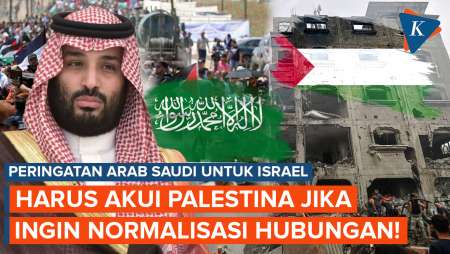 Arab Saudi Tegaskan Pengakuan Palestina Harga Mati jika Israel Ingin Normalisasi Hubungan