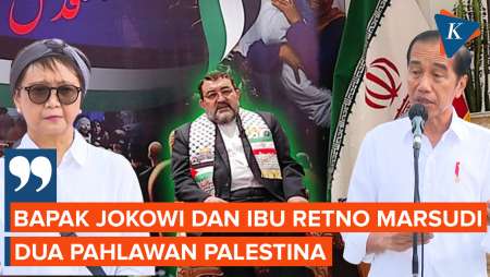 Apresiasi Sikap Indonesia, Dubes Iran Sebut Jokowi dan Menlu Retno Pahlawan Palestina