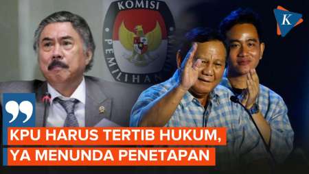 PDI-P Minta KPU Tunda Penetapan Prabowo-Gibran, Tunggu Hasil Proses Hukum di PTUN