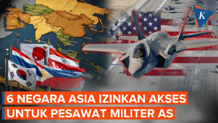 Negara-negara Asia Yang Beri Akses Udara Untuk Pesawat Militer AS, Siapa Saja?