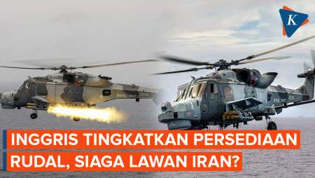 Inggris Tingkatkan Persediaan Rudal, Siaga Perang Lawan Iran?
