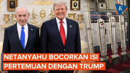 Netanyahu Bocorkan Isi Pertemuan di Gedung Putih, Trump Sempat “Ngamuk”