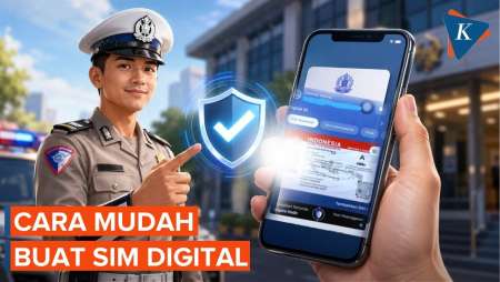 SIM Digital Sah Secara Hukum, Ini Cara Buatnya!