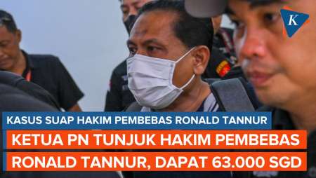 Eks Ketua PN Surabaya Tunjuk Hakim Pembebas Ronald Tannur, Dapat Jatah 63.000 Dollar Singapura