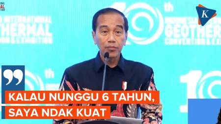 Jokowi Kaget Pengurusan Izin Pembangkit Listrik Tenaga Panas Bumi sampai 6 Tahun