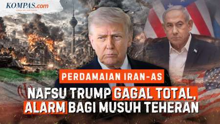 Perdamaian Iran-AS: Alarm Bagi Musuh Teheran, Trump Gagal Lampiaskan Nafsu, "Kutukan" Untuk Israel