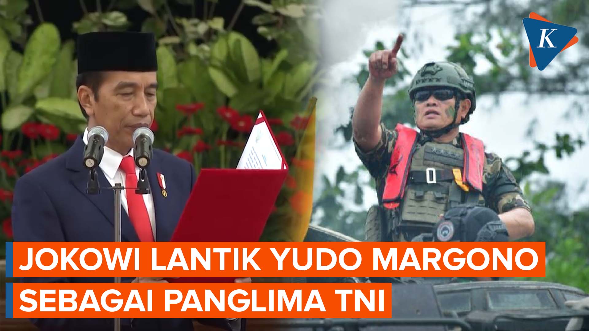 Jokowi Lantik Yudo Margono jadi Panglima TNI Hari Ini