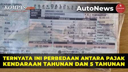 Ini Perbedaan Pajak Kendaraan Tahunan Dan 5 Tahunan