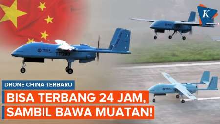 Drone China TP200 Bisa Terbang 24 Jam "Nonstop"!