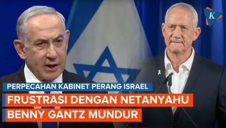 Frustrasi dengan Netanyahu, Menteri Kabinet Perang Israel Mundur
