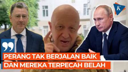 Perang Tak Sesuai Harapan, Bos Wagner Jadi Korban Rusia yang Terpecah Belah?