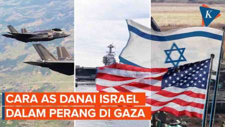 Cara AS Danai Israel Dalam Perang Lawan Hamas