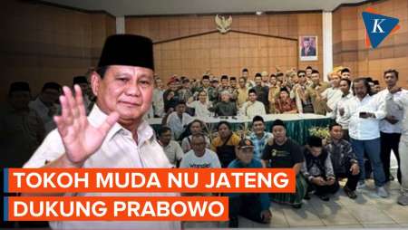 Tokoh Muda NU Jawa Tengah Deklarasi Dukung Prabowo