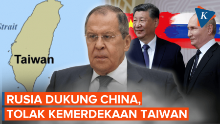 Rusia "Bekingi" China Soal Masalah Taiwan