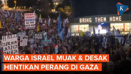 Demo Warga Israel: Kami Muak Perang di Gaza, Segera Akhiri!