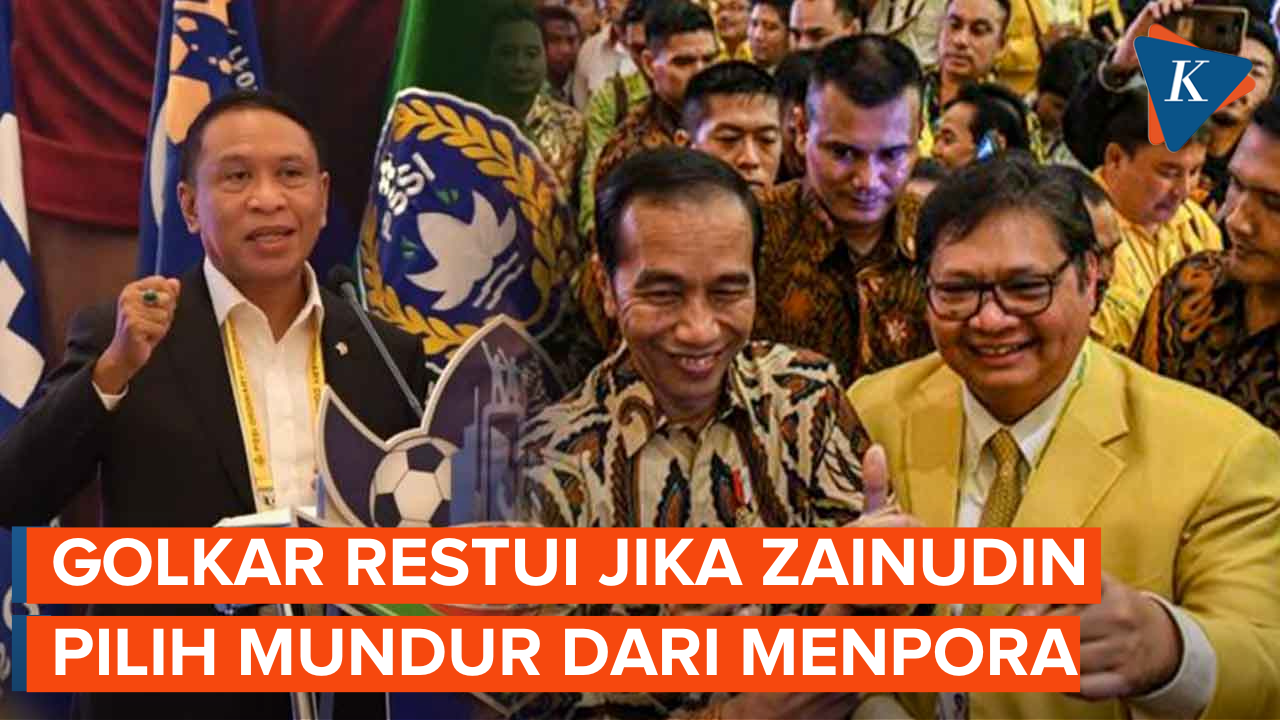 Golkar Beri Lampu Hijau Zainudin Amali Mundur dari Kabinet Jokowi