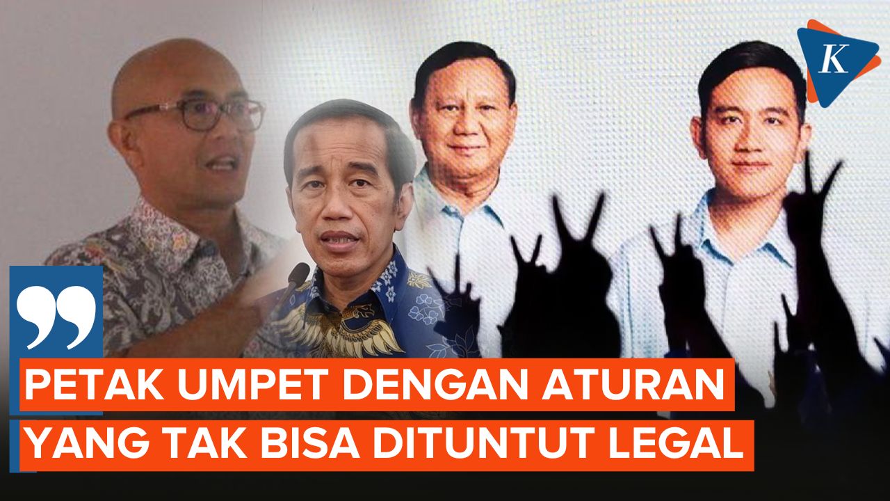Sebut Boleh Memihak dan Kampanye, Jokowi "Petak Umpet" dengan Aturan?