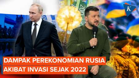 Dua Tahun Invasi ke Ukraina, Apa Dampak Sanksi Ekonomi bagi Rusia?