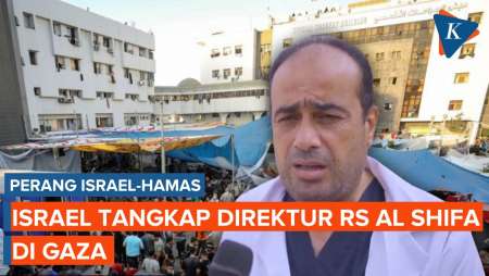 Israel Tangkap Direktur RS Al Shifa di Gaza