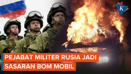 Bom Mobil Sasar Pejabat Militer Rusia di Moskwa