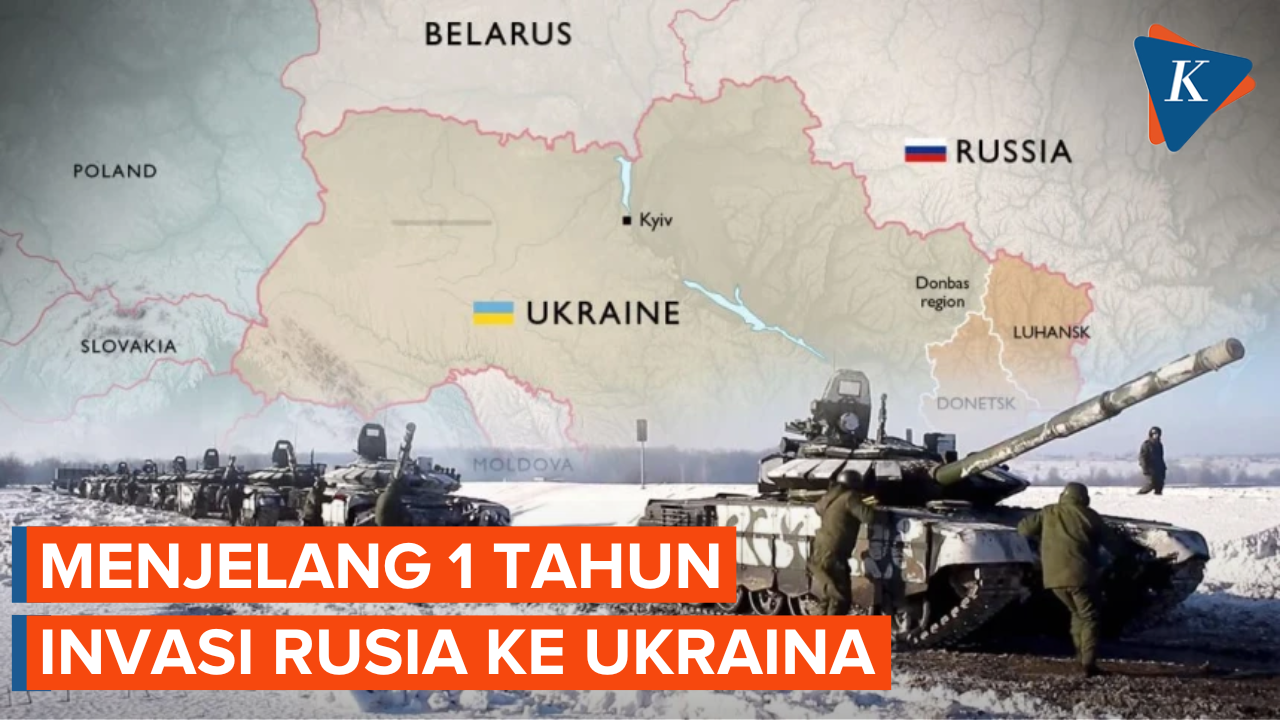 Jelang 1 Tahun Invasi Rusia, Ukraina Waspadai Eskalasi Perang