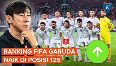 Peringkat FIFA Timnas Indonesia Naik 5 Tingkat, Tertinggi Selama Dilatih STY