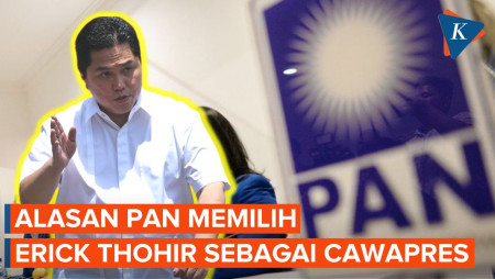 Punya Segudang Prestasi, Jadi Poin PAN Dorong Erick Thohir Maju Cawapres