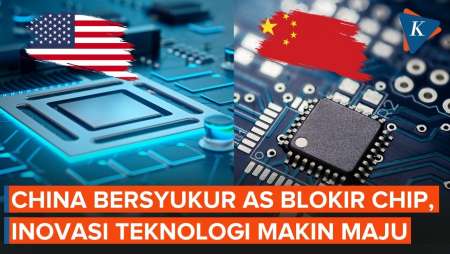 China Berterima Kasih Ke AS Karena 7 Tahun Blokir Ekspor Chip Mereka