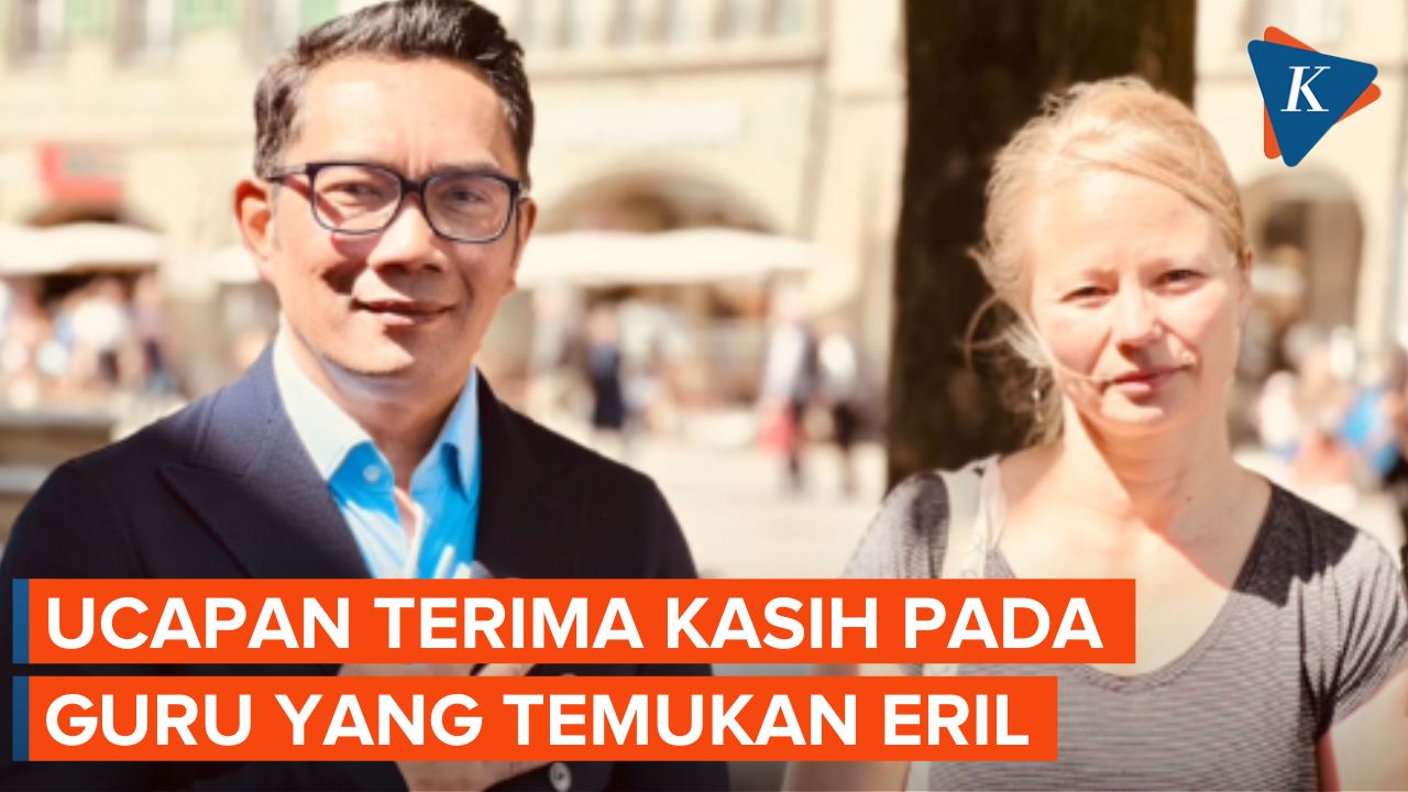Ungkapan Terima Kasih Ridwan Kamil pada Guru yang Temukan Jasad Eril