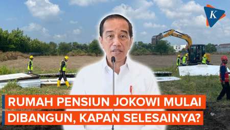 Rumah Pensiun Jokowi di Colomadu Mulai Dibangun, Selesai Kapan?