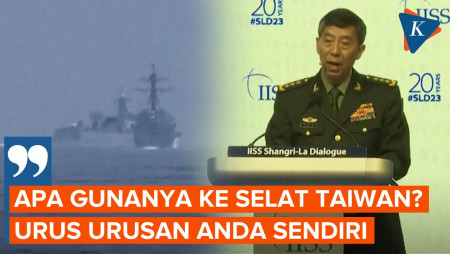 China Balas Tudingan Ganggu Patroli Kapal Perusak AS di Selat Taiwan