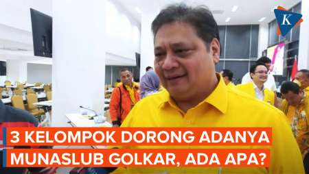 Imbas Manuver Airlangga Hartarto, 3 Kelompok Dorong Munaslub Golkar