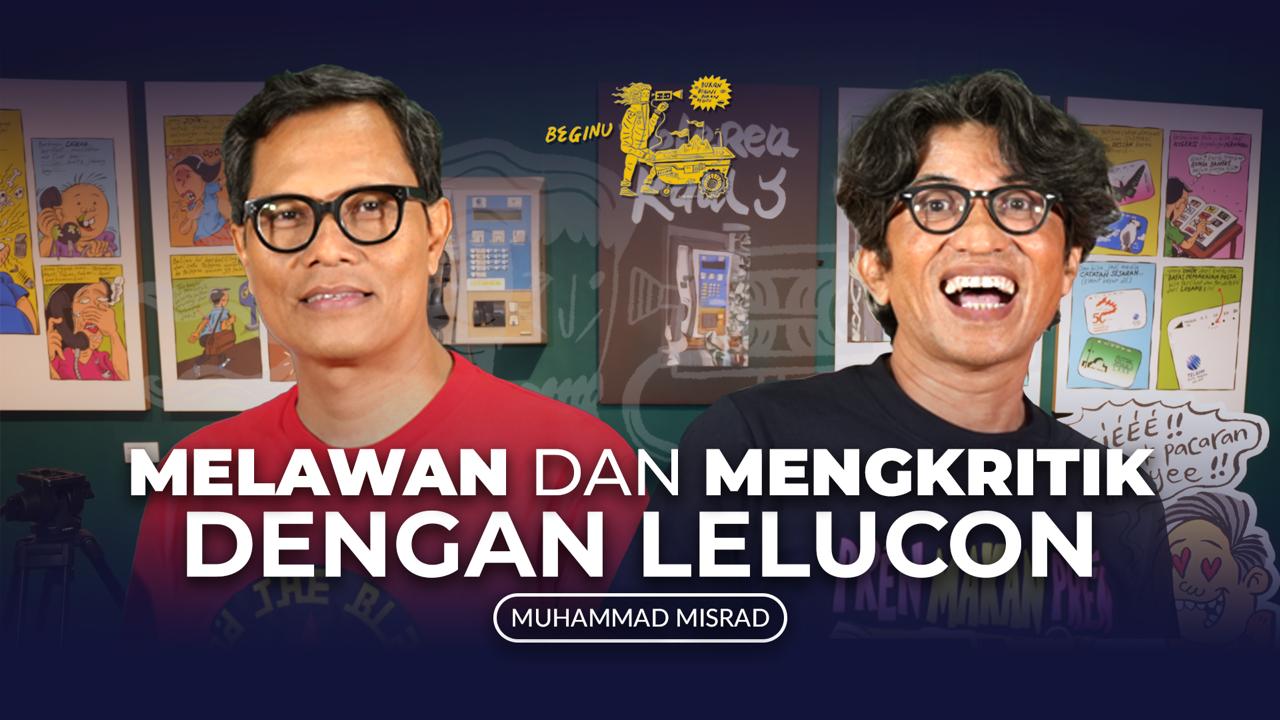 Mice Cartoon, Kartunis "Intel" yang Melawan Lewat Lelucon | BEGINU 195